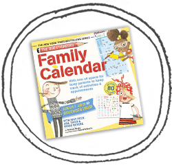 The Questioneers Family Planner 2020 Wall Calendar