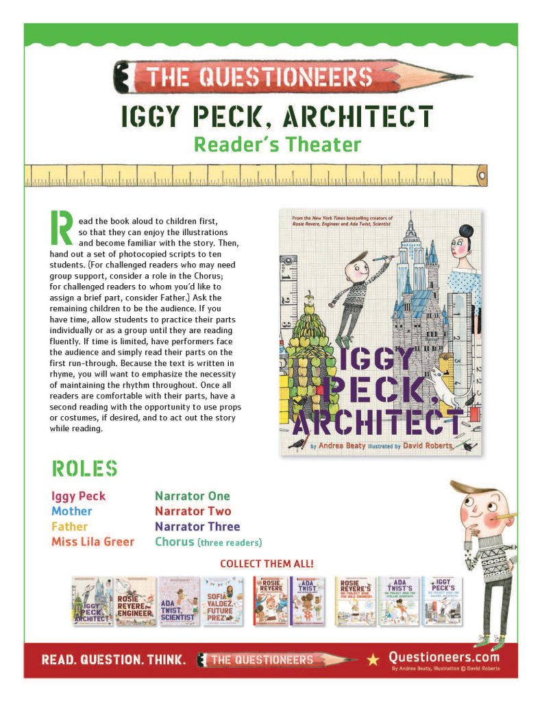 Iggy Peck, Architect Reader’s Theater